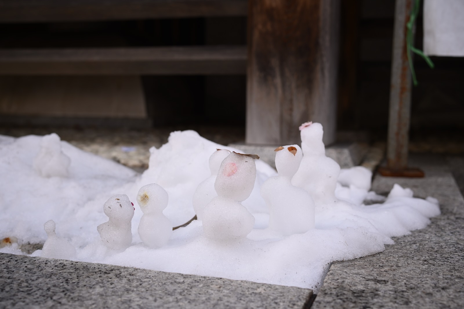 雪だるま？