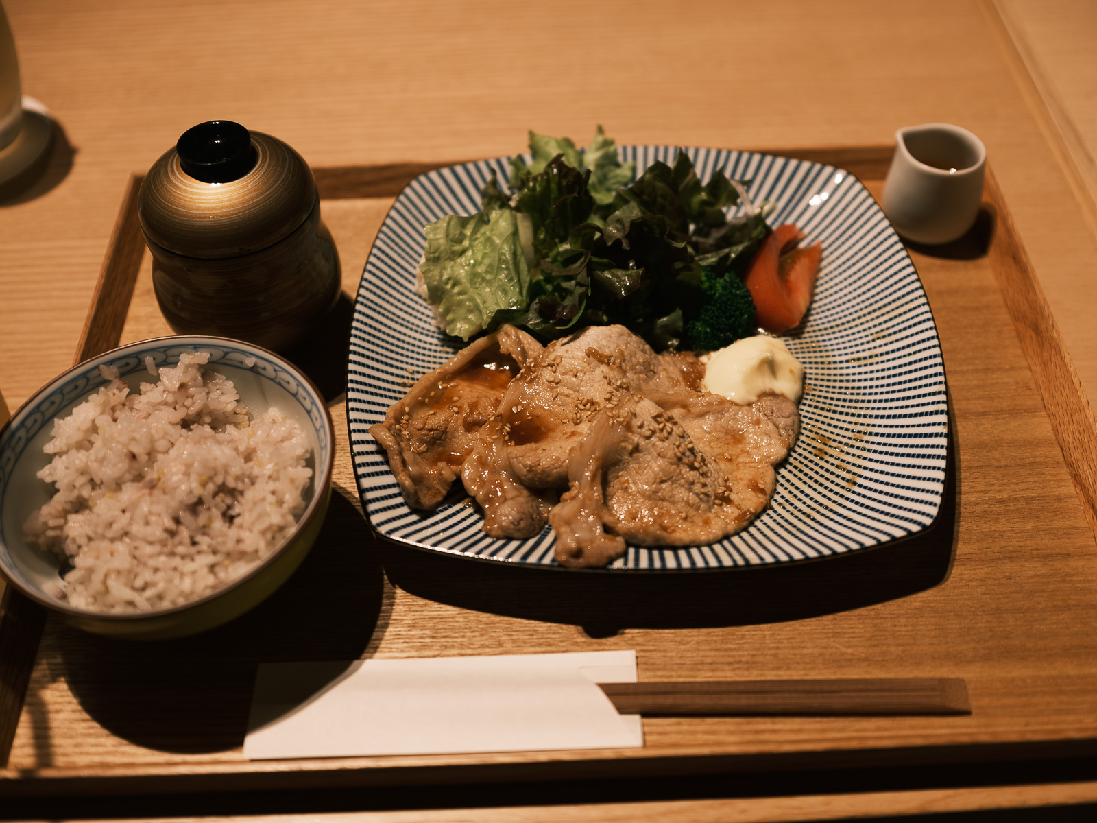 神田明神カフェのポーク神社😋