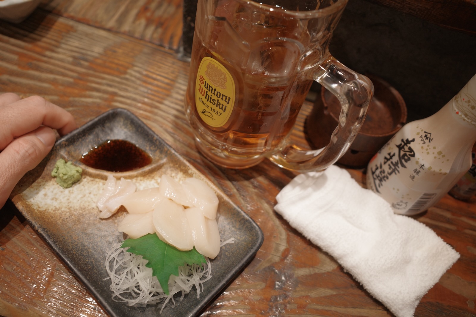 刺身！例の店